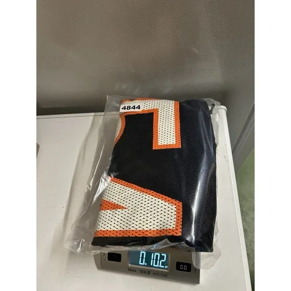 Brian Urlacher Chicago Bears Jersey Navy Blue Football NFL #54 Mens Medium - Picture 7 of 7